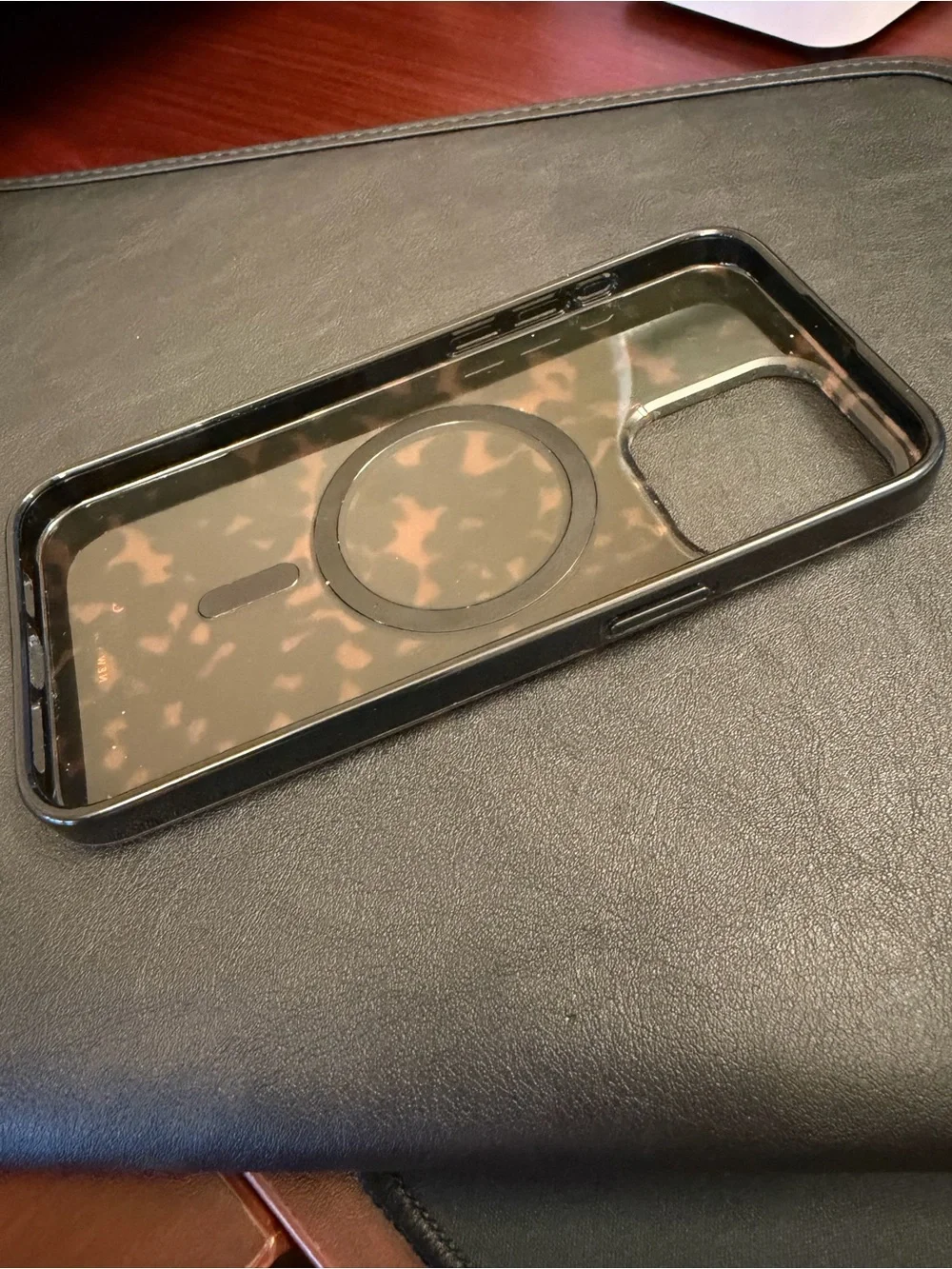 Kate Spade New York iPhone 15 Pro Max Case, Comp with MagSafe - Tortoiseshell